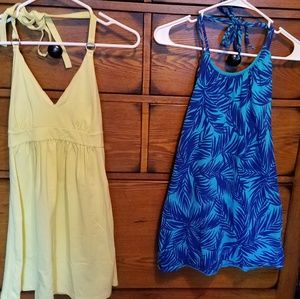 2 Victoria's Secret halter top dresses xs